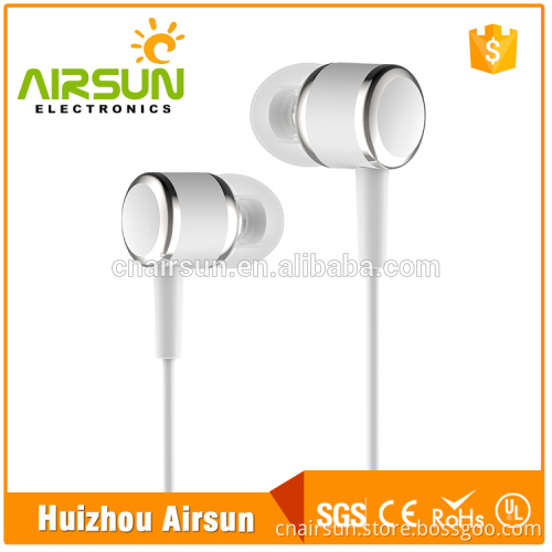 Customized Color Stereo Wired Earbud Earphones